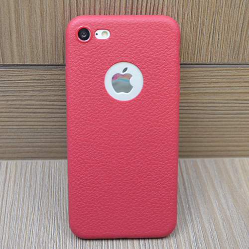 Силиконовый чехол Hundo Красный под кожу для iPhone 8